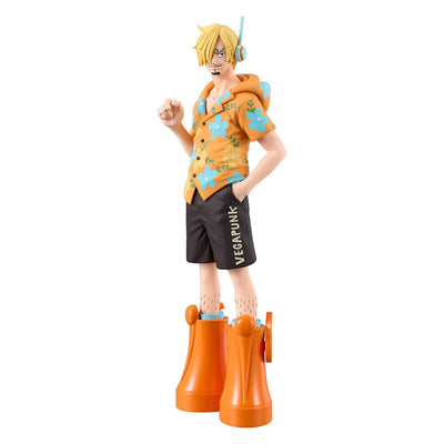 ESTÁTUA BANPRESTO ONE PIECE: THE GRANDLINE SERIES DXF EGGHEAD ISLAND -SANJI (4783)