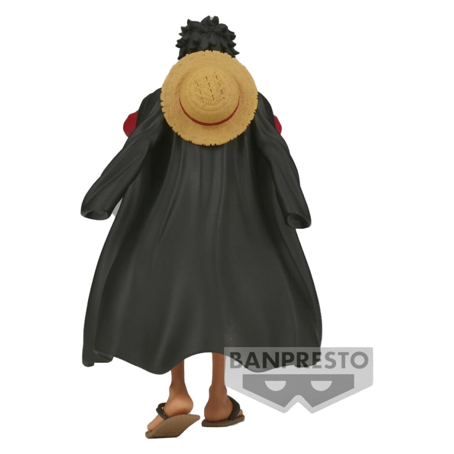 ESTÁTUA BANPRESTO ONE PIECE THE SHUKKO - MONKEY D. LUFFY (9661)