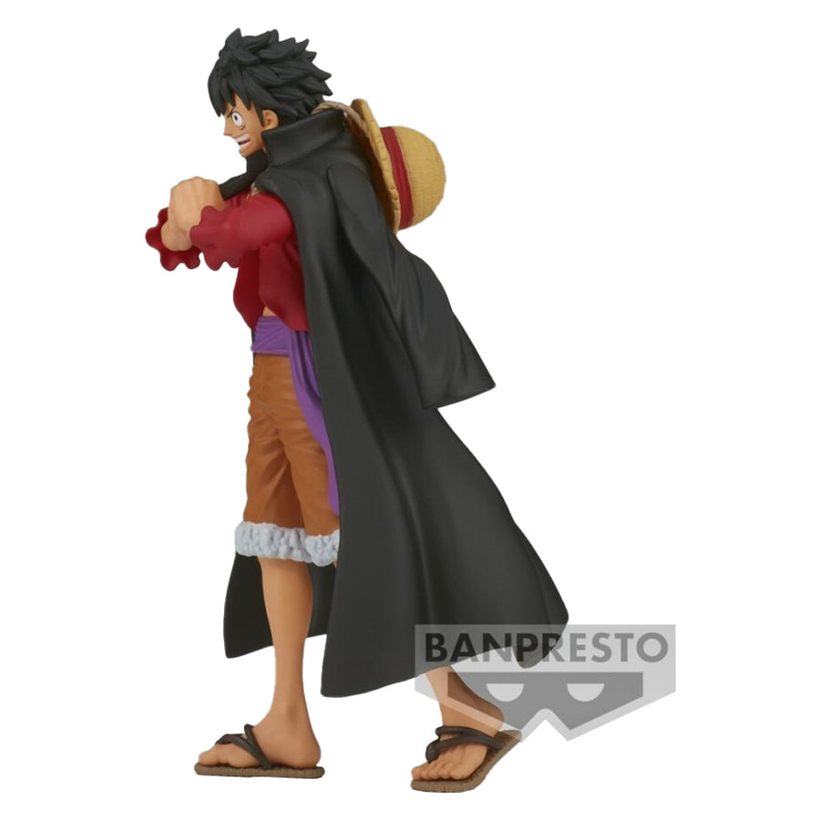 ESTÁTUA BANPRESTO ONE PIECE THE SHUKKO - MONKEY D. LUFFY (9661)