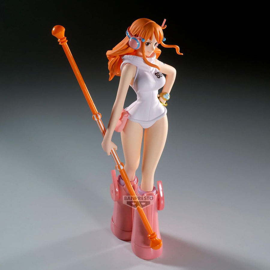 ESTÁTUA BANPRESTO ONE PIECE THE SHUKKO - NAMI (EGGHEAD)