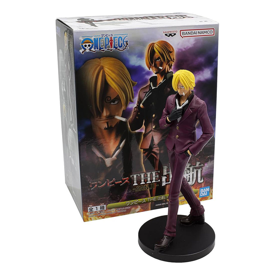 ESTÁTUA BANPRESTO ONE PIECE THE SHUKKO - SANJI (81844)