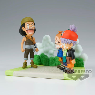 ESTÁTUA BANPRESTO ONE PIECE WCF LOG STORIES - USOPP PIRATES (88096)