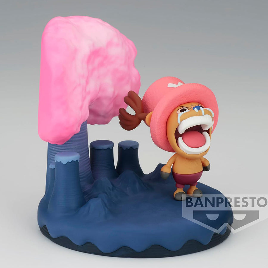 ESTÁTUA BANPRESTO ONE PIECE WORLD COLLECTABLE: LOG STORIES - TONY CHOPPER (3731)