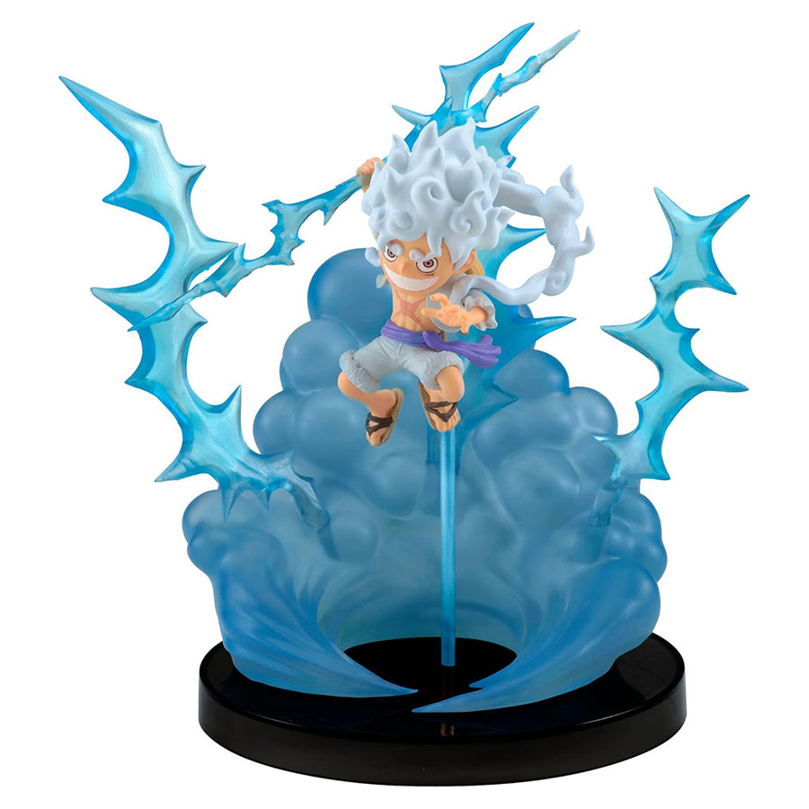 ESTÁTUA BANPRESTO ONE PIECE WORLD COLLECTABLE - MONKEY D. LUFFY (GEAR 5)
