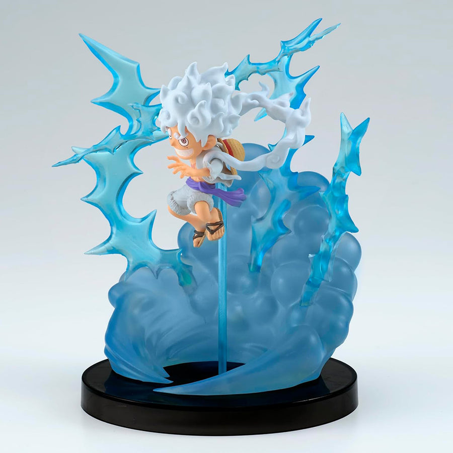 ESTÁTUA BANPRESTO ONE PIECE WORLD COLLECTABLE - MONKEY D. LUFFY (GEAR 5)