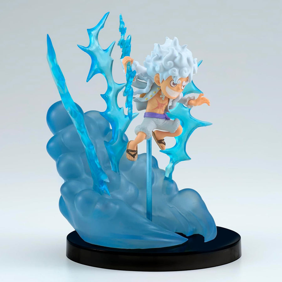 ESTÁTUA BANPRESTO ONE PIECE WORLD COLLECTABLE - MONKEY D. LUFFY (GEAR 5)
