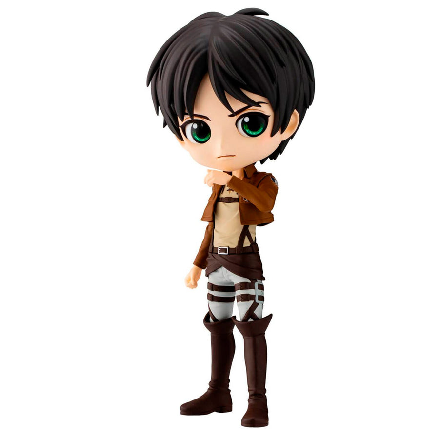 ESTÁTUA BANPRESTO Q POSKET ATTACK ON TITAN - EREN YEAGER (VERSÃO A)