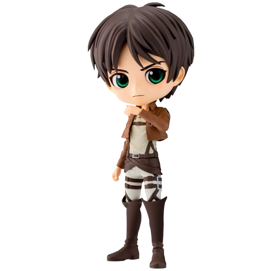 ESTÁTUA BANPRESTO Q POSKET ATTACK ON TITAN - EREN YEAGER (VERSÃO B)