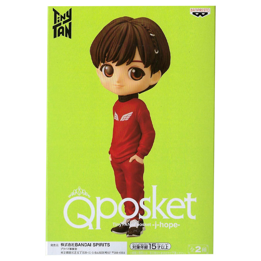 ESTÁTUA BANPRESTO Q POSKET BTS TINYTAN - J-HOPE (VOLUME 1)