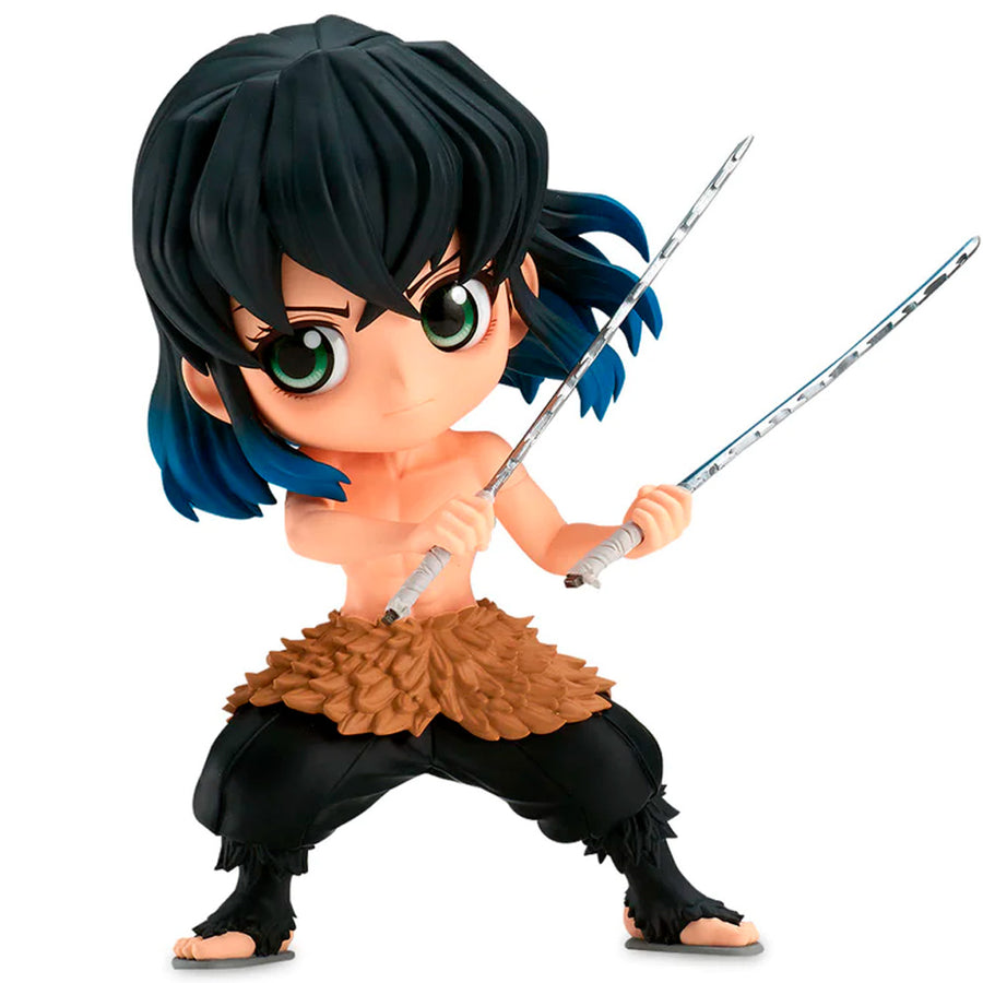 ESTÁTUA BANPRESTO Q POSKET DEMON SLAYER - INOSUKE HASHIBIRA ll (VERSÃO A)