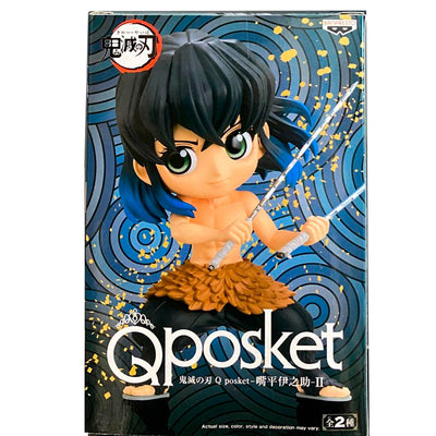 ESTÁTUA BANPRESTO Q POSKET DEMON SLAYER - INOSUKE HASHIBIRA ll (VERSÃO A)