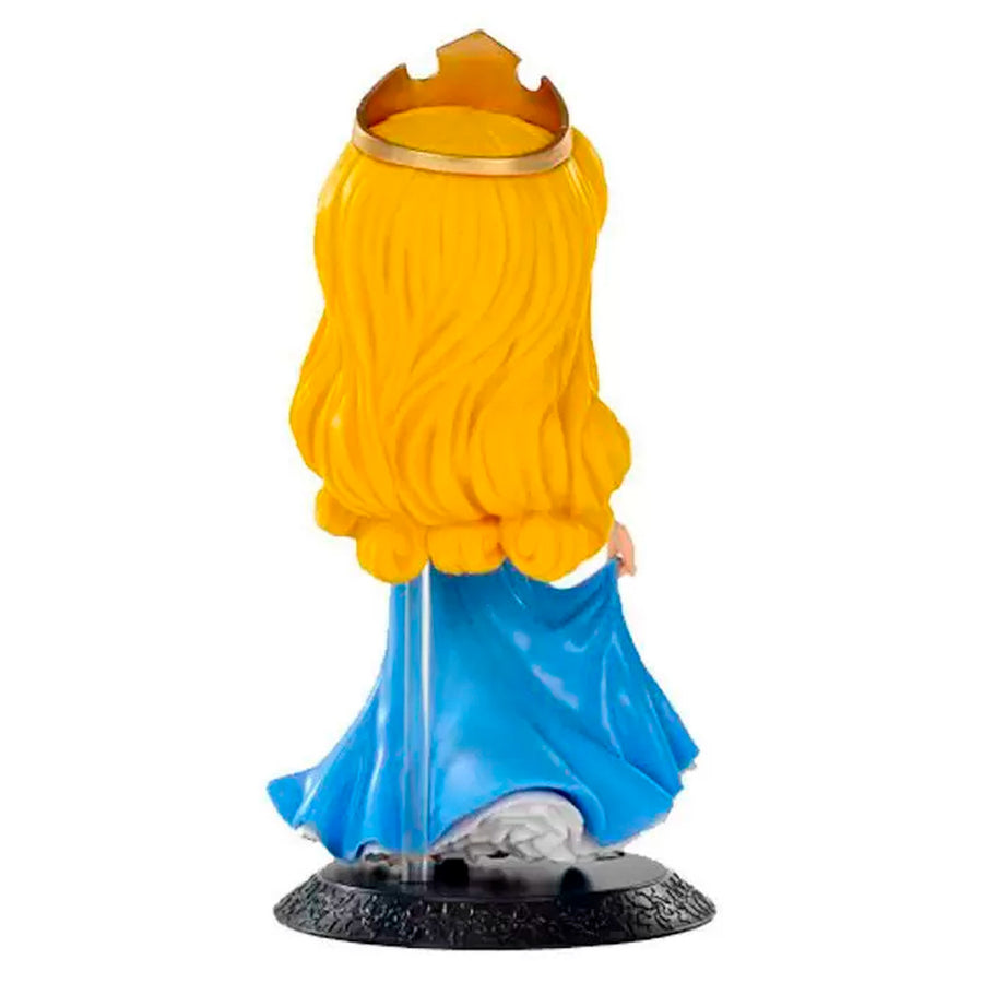 ESTÁTUA BANPRESTO Q POSKET DISNEY CHARACTERS - AURORA BLUE DRESS (VERSÃO B)