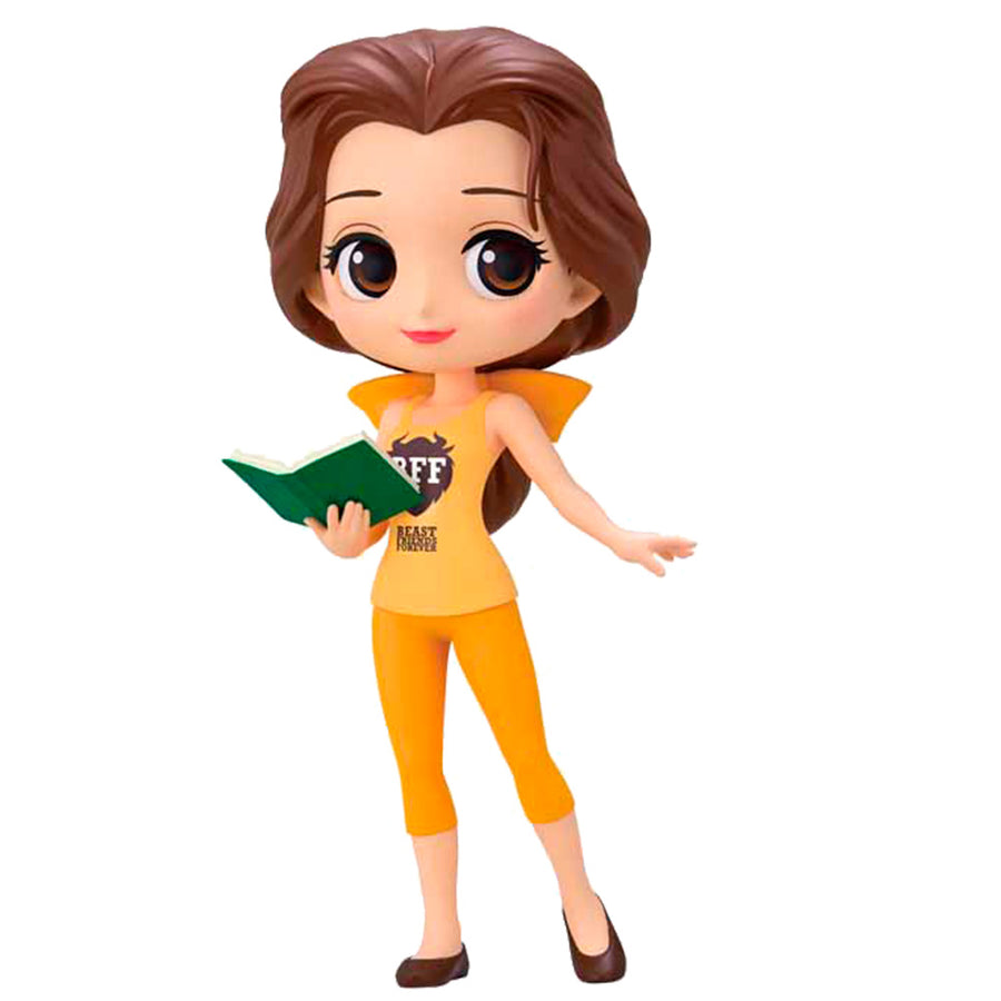 ESTÁTUA BANPRESTO Q POSKET DISNEY CHARACTERS AVATAR STYLE - BELLE (VERSÃO A)