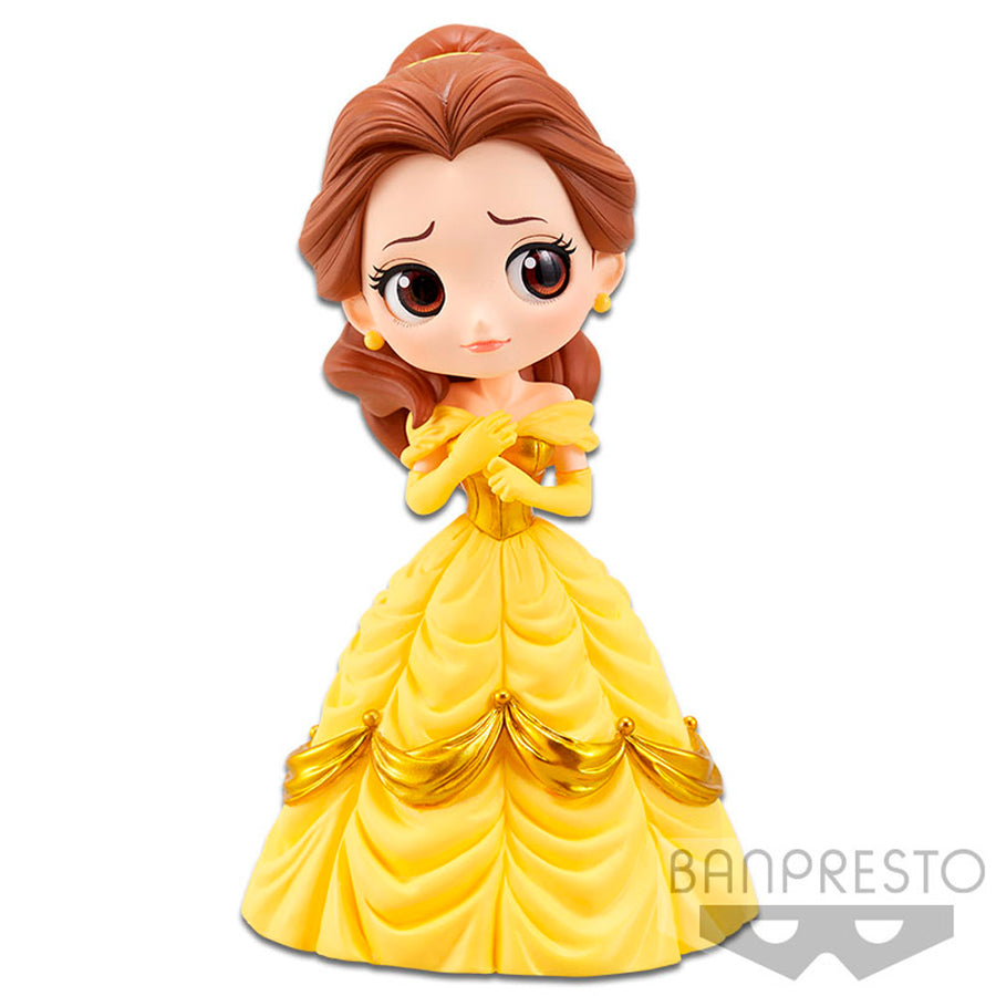 ESTÁTUA BANPRESTO Q POSKET DISNEY CHARACTERS - BELLE (VERSÃO A)