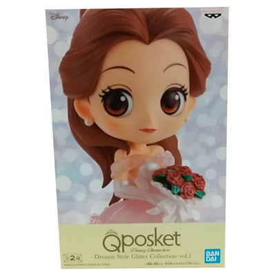 ESTÁTUA BANPRESTO Q POSKET DISNEY CHARACTERS DREAMY STYLE GLITTER VOL.1 - BELLE
