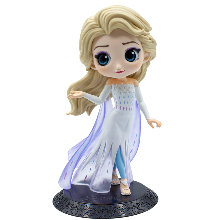 ESTÁTUA BANPRESTO Q POSKET DISNEY CHARACTERS FROZEN 2 - ELSA (VERSÃO A)