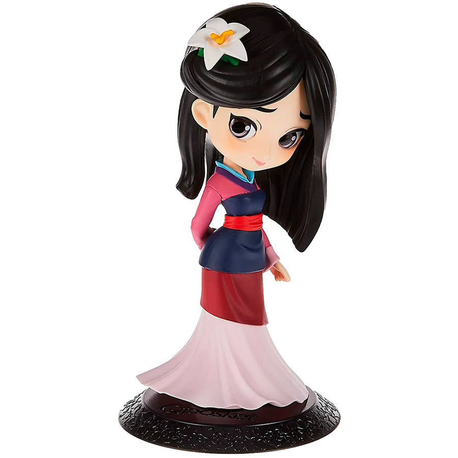 ESTÁTUA BANPRESTO Q POSKET DISNEY CHARACTERS GLITTER LINE - MULAN