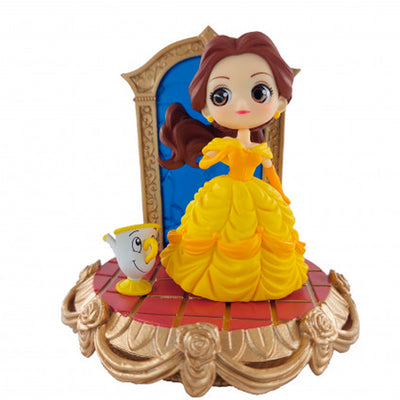 ESTÁTUA BANPRESTO Q POSKET DISNEY STORIES - BELLA (VERSÃO A)