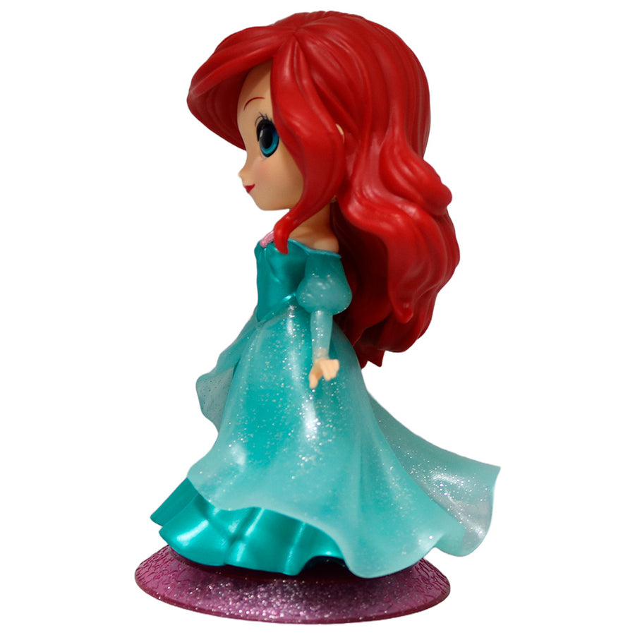ESTÁTUA BANPRESTO Q POSKET DISNEY THE LITTLE MERMAID GLITTER LINE - ARIEL PRINCESS DRESS