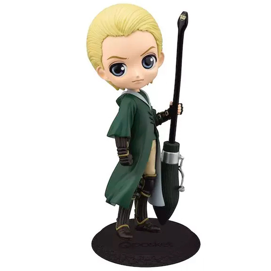 ESTÁTUA BANPRESTO Q POSKET HARRY POTTER - DRACO MALFOY - QUIDDITCH STYLE (VERSÃO A)