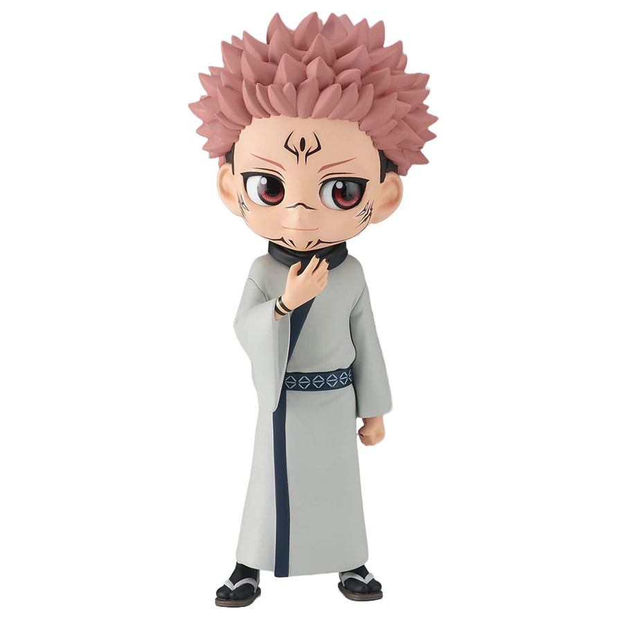ESTÁTUA BANPRESTO Q POSKET JUJUTSU KAISEN - SUKUNA (VERSÃO A)