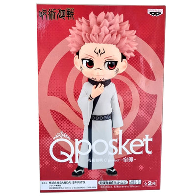 ESTÁTUA BANPRESTO Q POSKET JUJUTSU KAISEN - SUKUNA (VERSÃO A)