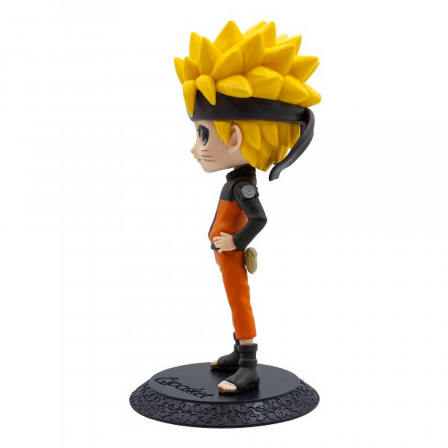 ESTÁTUA BANPRESTO Q POSKET NARUTO SHIPPUDEN - NARUTO UZUMAKI (VERSÃO A)