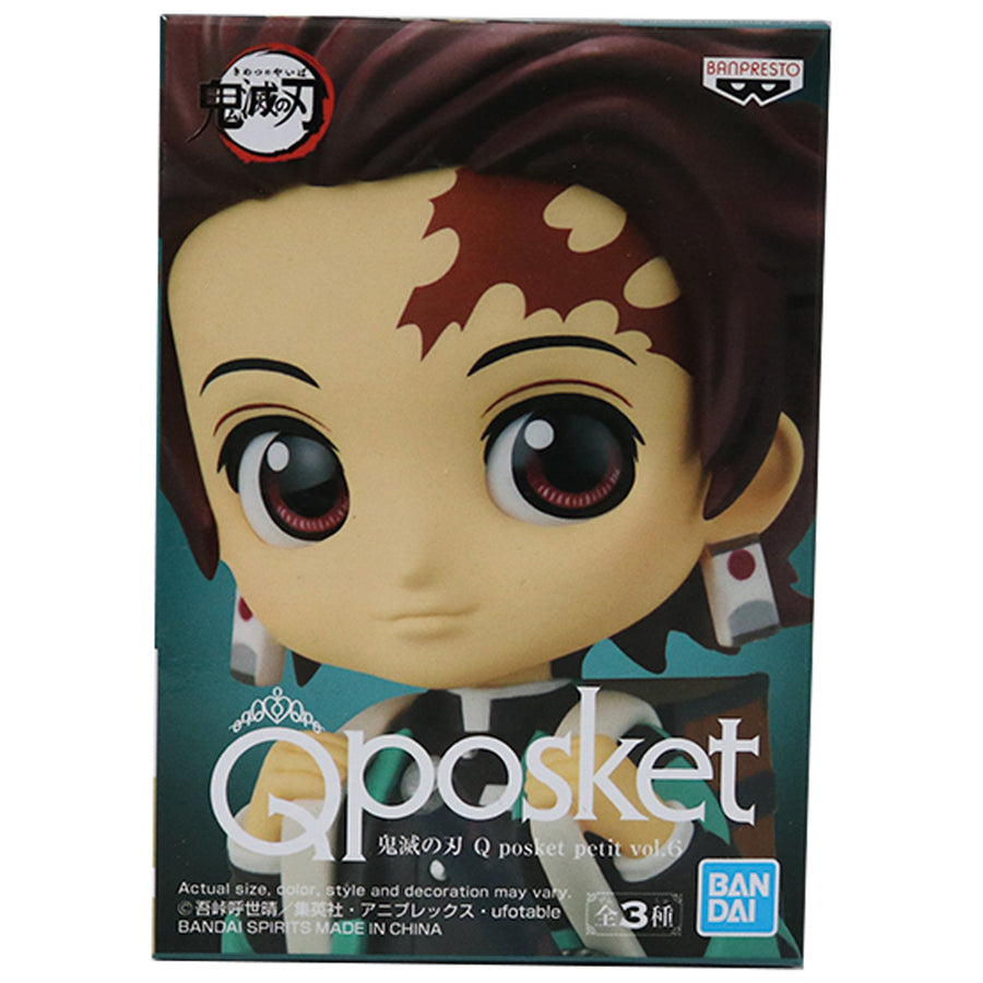 ESTÁTUA BANPRESTO Q POSKET PETIT DEMON SLAYER VOL.6 - TANJIRO KAMADO