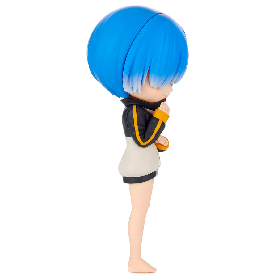 ESTÁTUA BANPRESTO Q POSKET RE:ZERO STARTING LIFE IN ANOTHER WORLD - REM