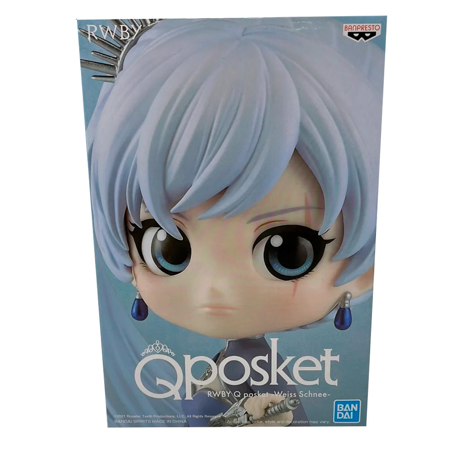 ESTÁTUA BANPRESTO Q POSKET RWBY - WEISS SCHNEE