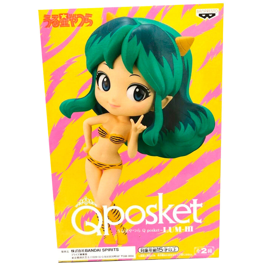 ESTÁTUA BANPRESTO Q POSKET URUSEI YATSURA - LUM III (VERSÃO A)