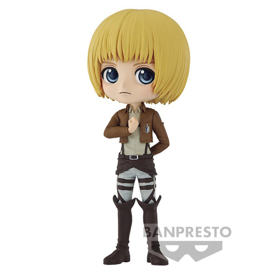 ESTÁTUA BANPRESTO QPOSKET ATTACK ON TITAN - ARMIN ARLERT (19663)