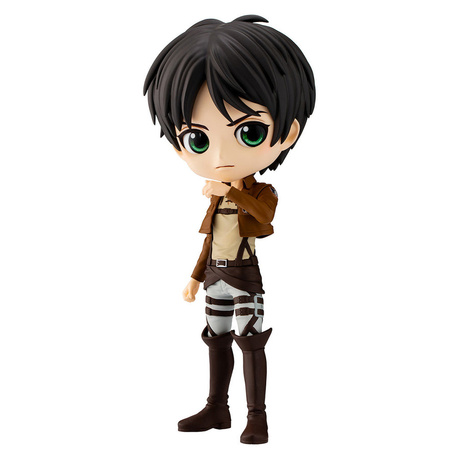 ESTÁTUA BANPRESTO QPOSKET ATTACK ON TITAN - EREN YEAGER VERSION A (18527)