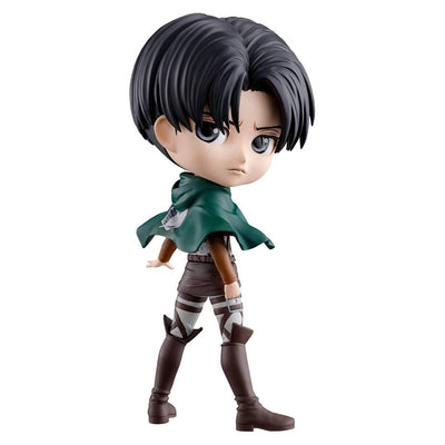 ESTÁTUA BANPRESTO QPOSKET ATTACK ON TITAN - LEVI ACKERMAN VERSION A 18529