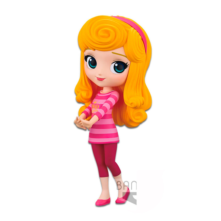 ESTÁTUA BANPRESTO QPOSKET DISNEY - AURORA (VERSÃO A)