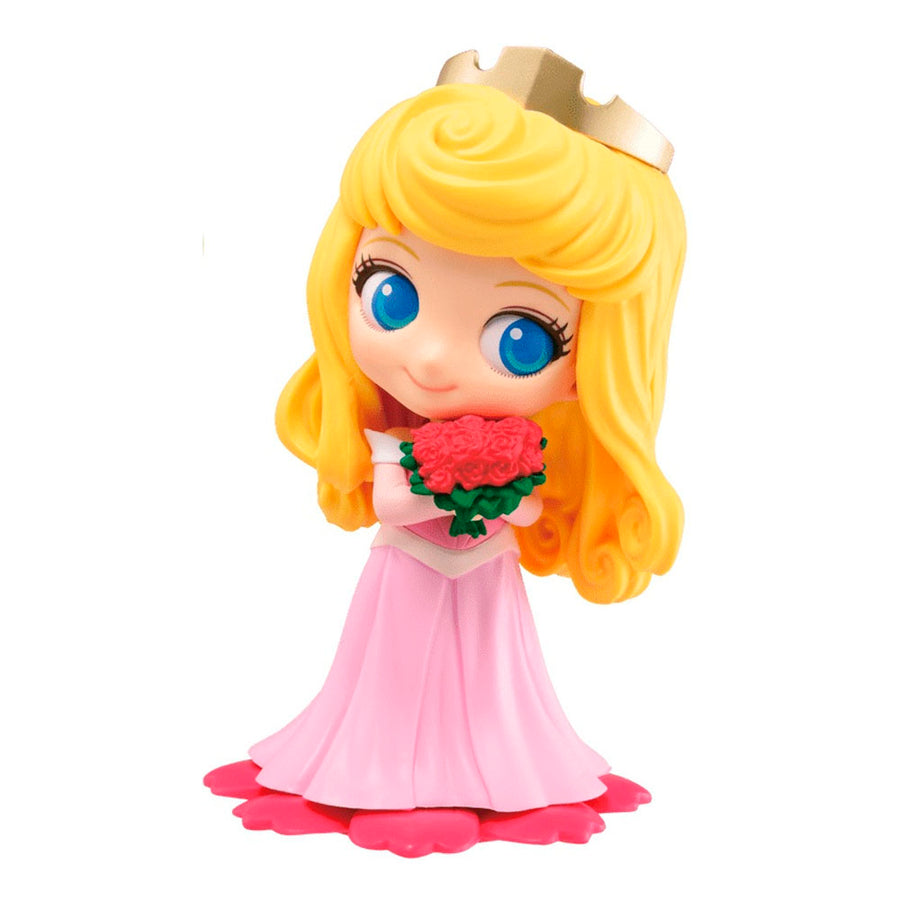 ESTÁTUA BANPRESTO QPOSKET DISNEY - PRINCESA AURORA SWEETINY