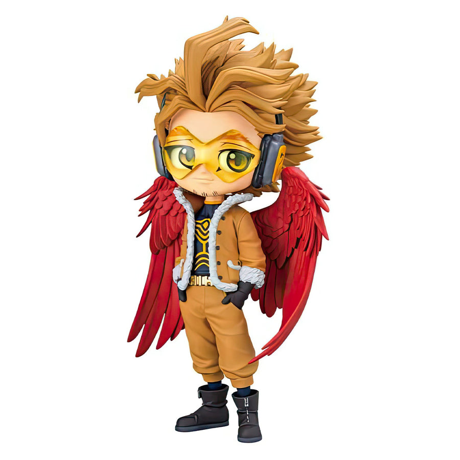 ESTÁTUA BANPRESTO QPOSKET MY HERO ACADEMIA - HAWKS VERSION A 18533