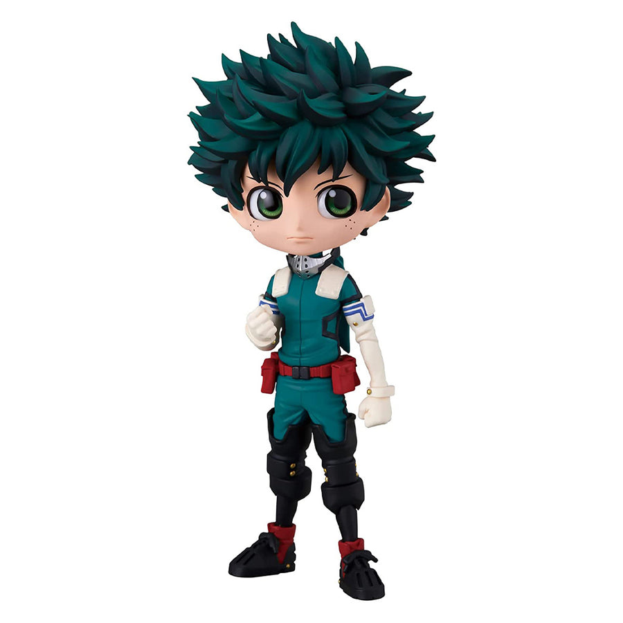 ESTÁTUA BANPRESTO QPOSKET MY HERO ACADEMIA - IZUKU MIDORIYA VERSION A 16791