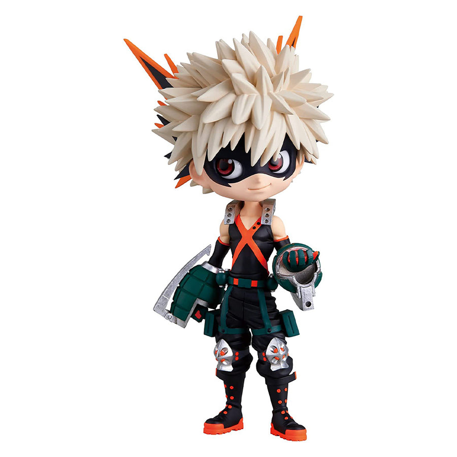 ESTÁTUA BANPRESTO QPOSKET MY HERO ACADEMIA - KATSUKI BAKUGO VERSION A 17290