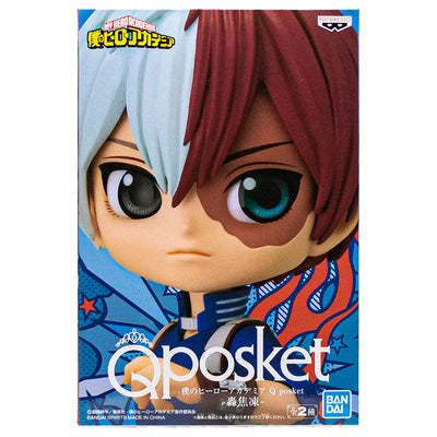 ESTÁTUA BANPRESTO Q POSKET MY HERO ACADEMIA - SHOTO TODOROKI
