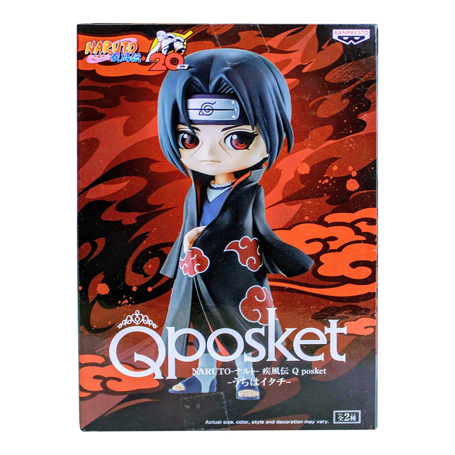 ESTÁTUA BANPRESTO QPOSKET NARUTO SHIPPUDEN - UCHIHA ITACHI (19131)