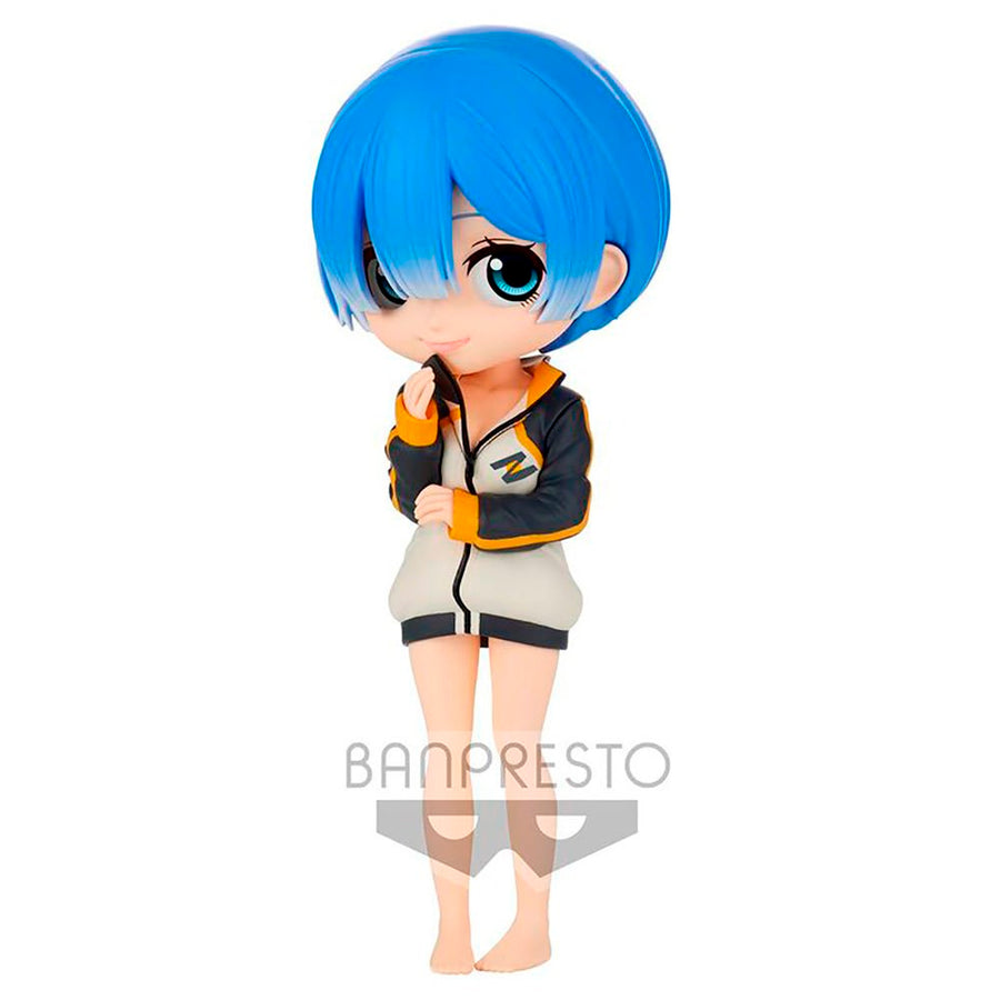 ESTÁTUA BANPRESTO QPOSKET RE: ZERO STARTING LIFE IN ANOTHER WORLD VOL.2 - REM (VERSÃO A)