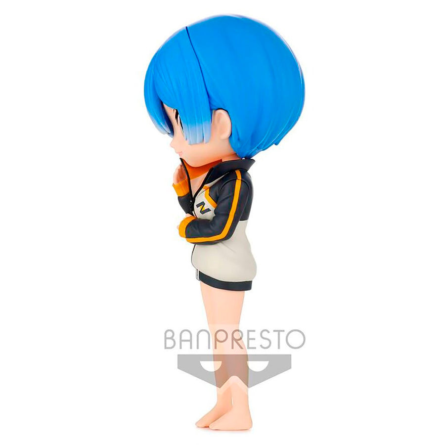 ESTÁTUA BANPRESTO QPOSKET RE: ZERO STARTING LIFE IN ANOTHER WORLD VOL.2 - REM (VERSÃO A)