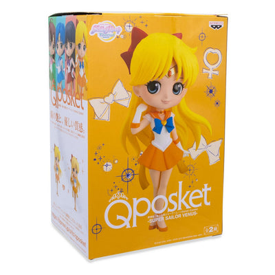 ESTÁTUA BANPRESTO QPOSKET SAILOR MOON ETERNAL - SUPER SAILOR VENUS VER.A (17109)