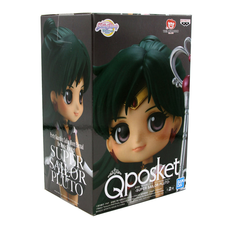 ESTÁTUA BANPRESTO QPOSKET SAILOR MOON - SAILOR PLUTO VER.A (17310)