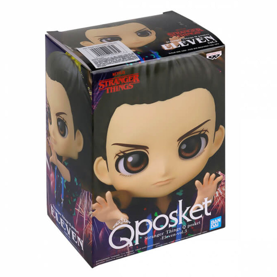 ESTÁTUA BANPRESTO QPOSKET STRANGER THINGS VOL.3 - ELEVEN (18008)