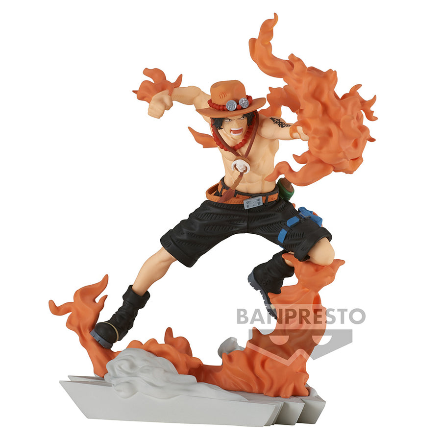 ESTÁTUA BANPRESTO SENKOZEKKEI ONE PIECE - PORTGAS D. ACE (19492)