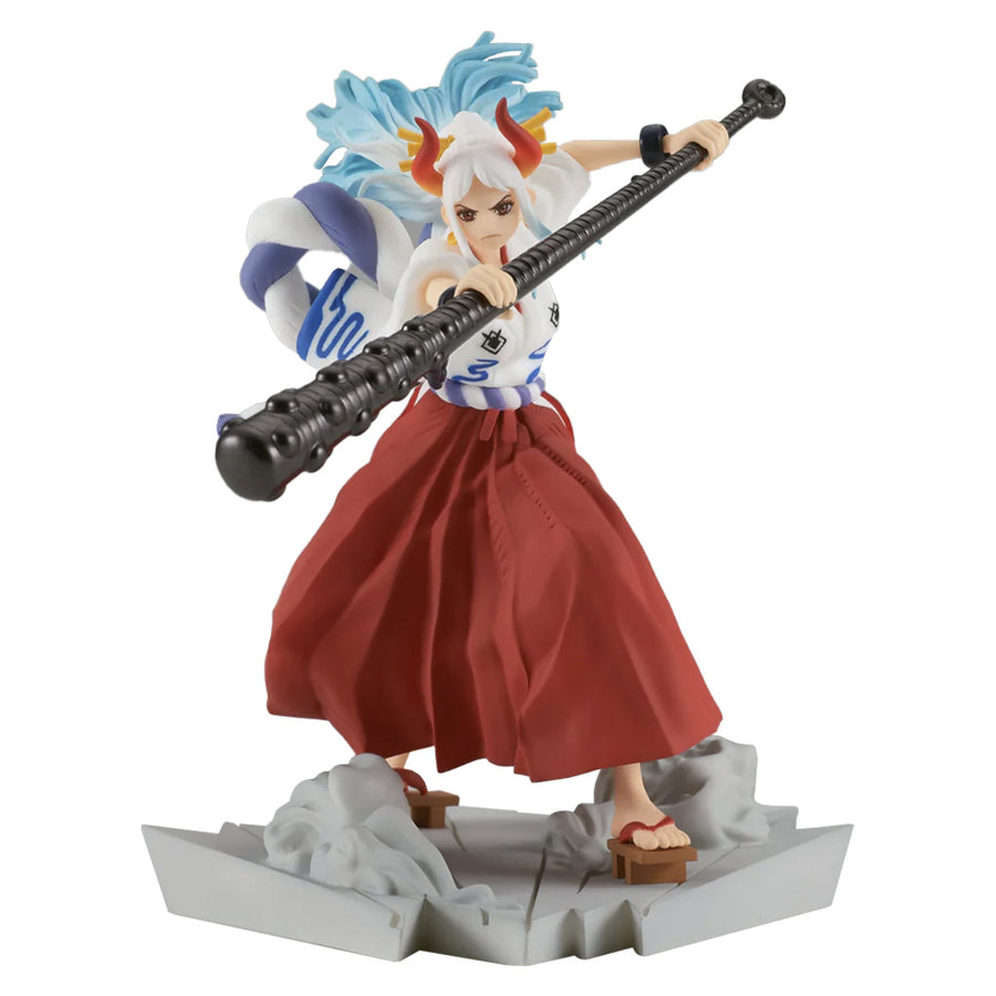 ESTÁTUA BANPRESTO SENKOZEKKEI ONE PIECE - YAMATO (19493)