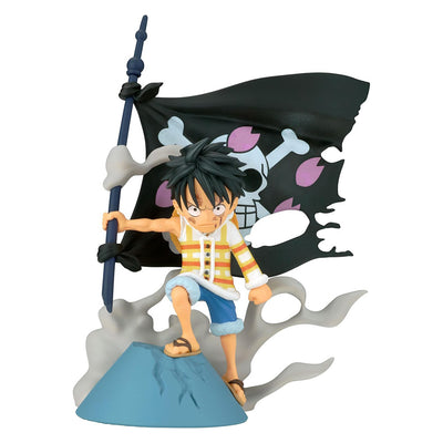 ESTÁTUA BANPRESTO WORLD COLLECTABLE FIGURE - MONKEY D. LUFFY (92956)