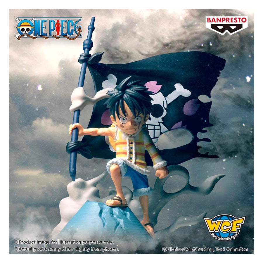 ESTÁTUA BANPRESTO WORLD COLLECTABLE FIGURE - MONKEY D. LUFFY (92956)